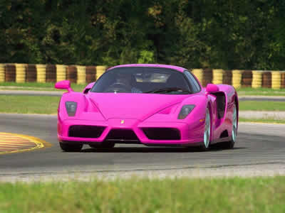 Pink Ferrari Enzo